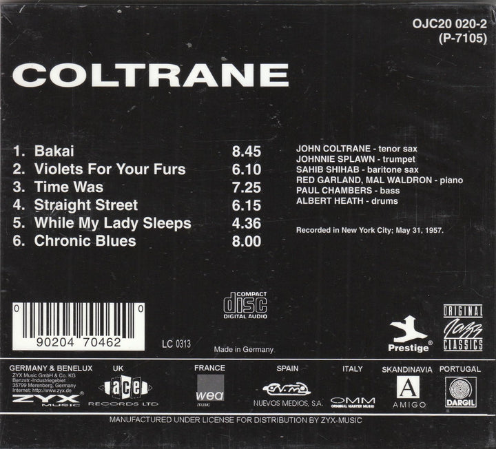 John Coltrane - Coltrane;