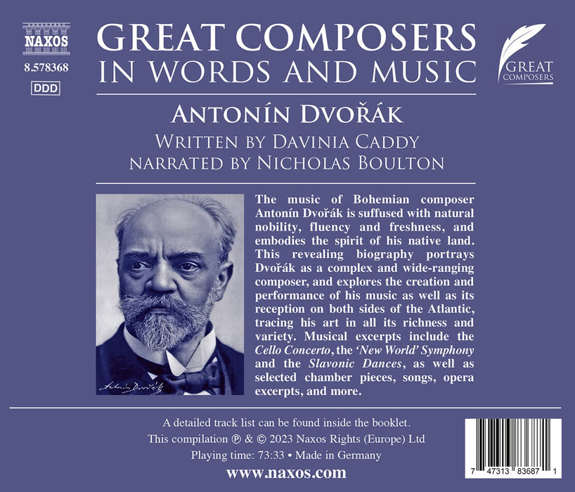 Antonin Dvorak - Great Composers In Words & Music;