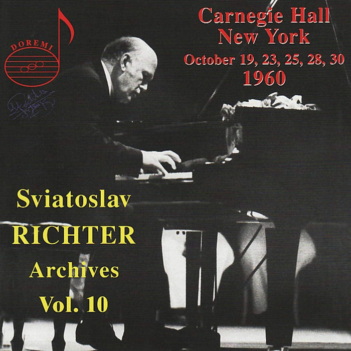 Sviatoslav Richter: Archives Vol.10 / Carnegie Hall (6 Cd);