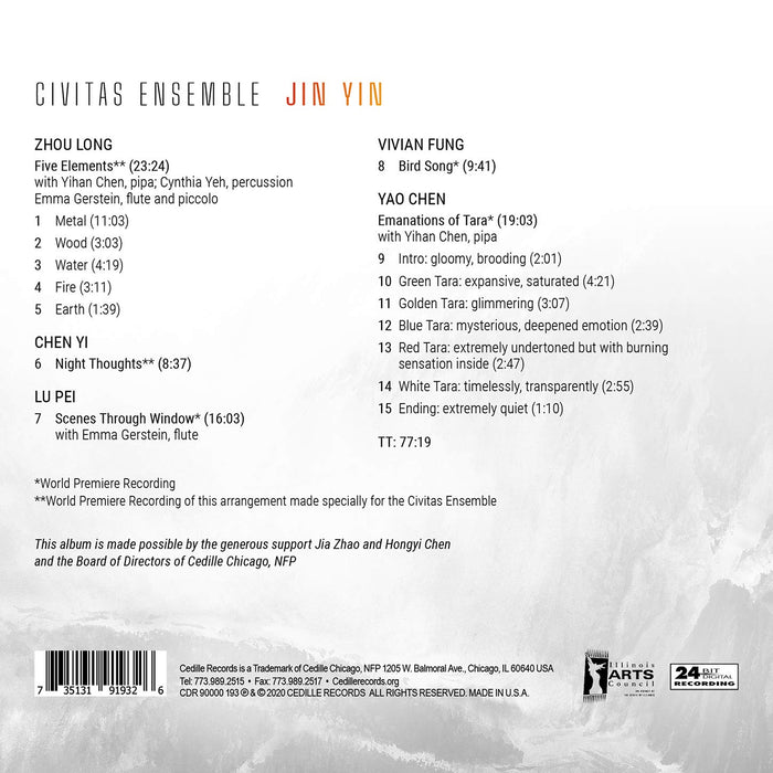Civitas Ensemble - Jin Yin;