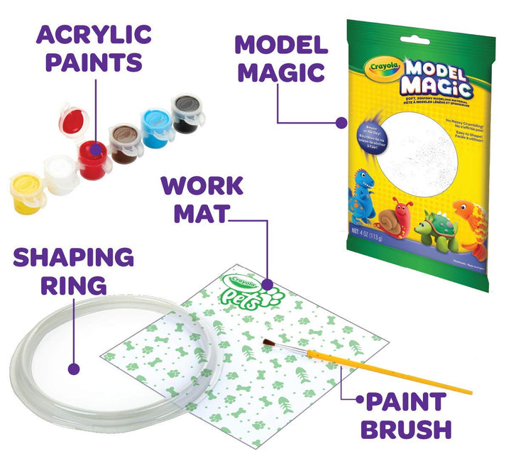 Crayola: Pets - Set Crea L'Impronta - Cerchio;