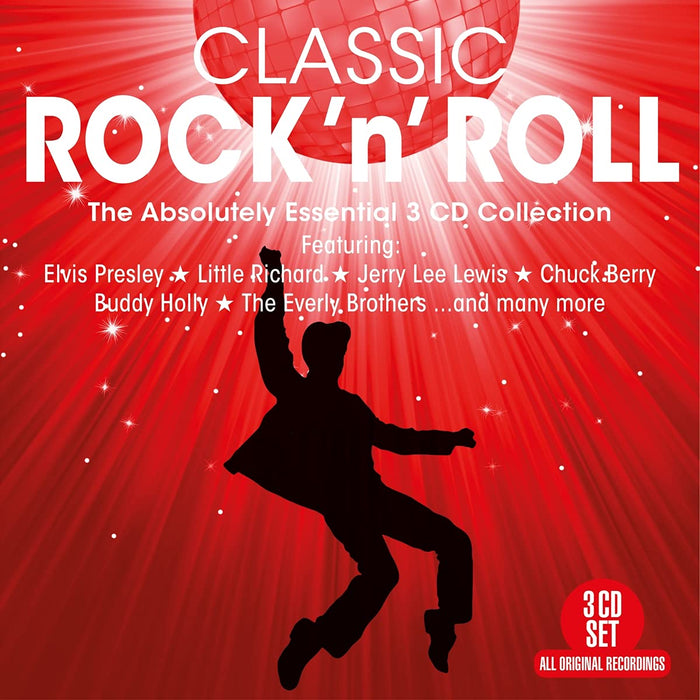 Classic Rock 'N' Roll: The Absolutely Essential Collection / Various (3 Cd);