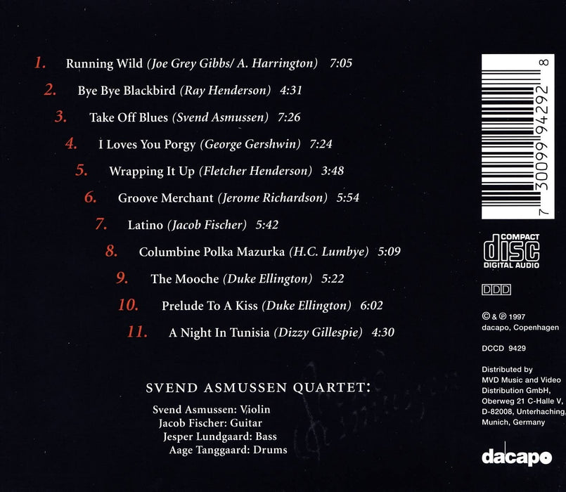 Svend Asmussen Quartet - Fit As A Fiddle;