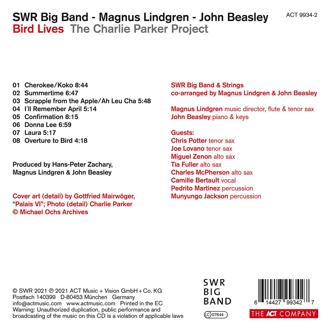 Swr Big Band - Bird Lives;