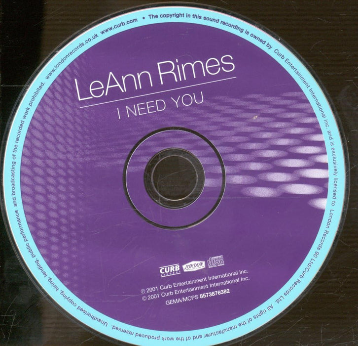 LeAnn Rimes - I Need You;