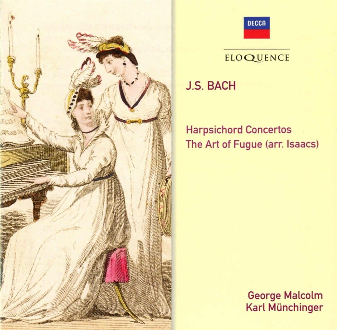 Johann Sebastian Bach - The Art Of Fugue, Harpsichord Concertos Nos. 1 & 2 (2 Cd);