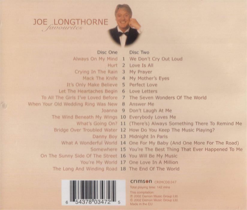 Joe Longthorne - Favourites;