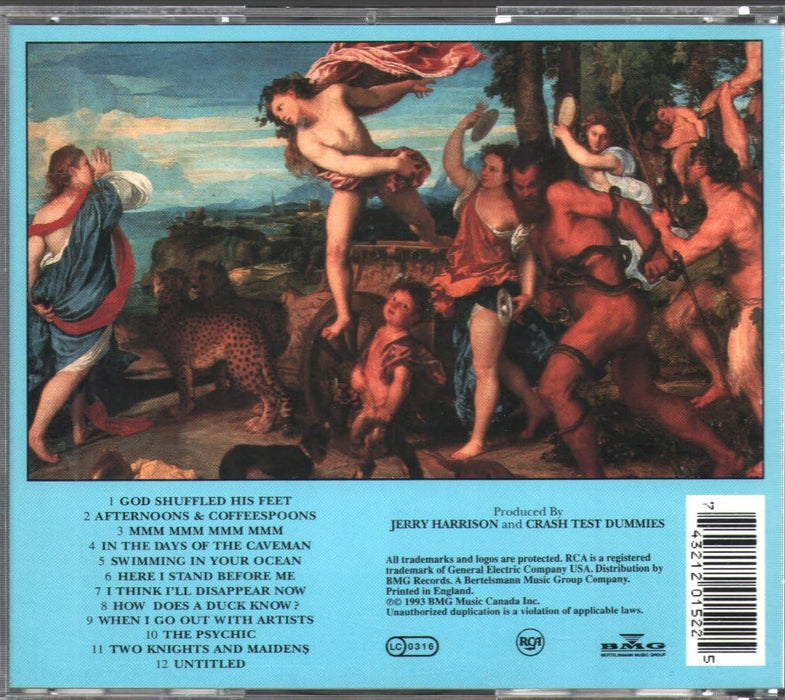 Crash Test Dummies - God Shuffled His Feet;