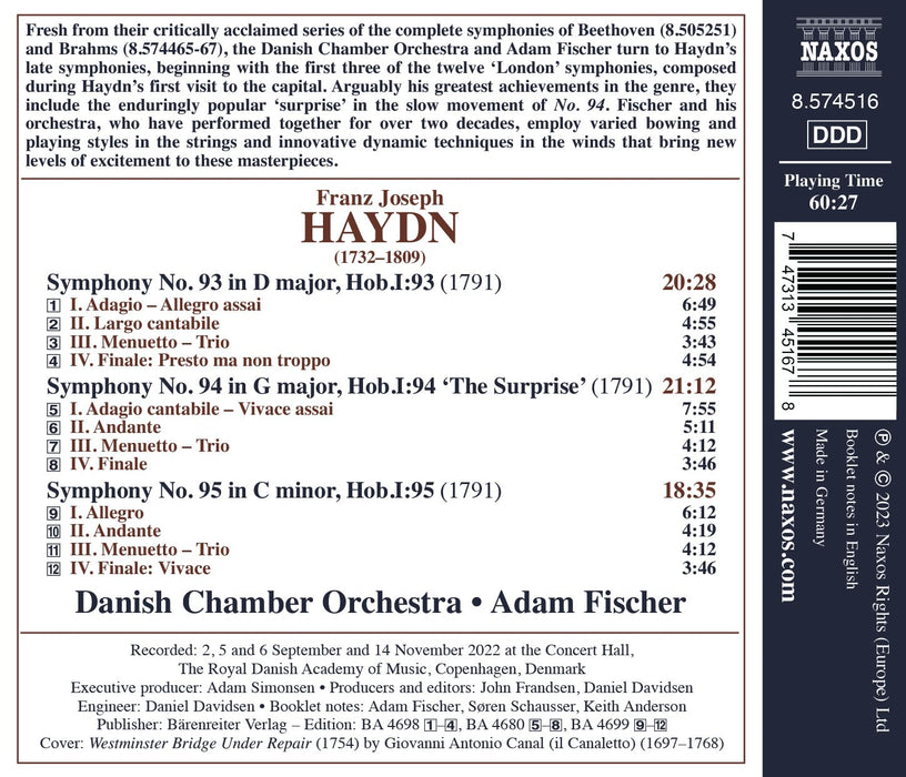 Joseph Haydn - Spate Sinfonien, Vol. 1;