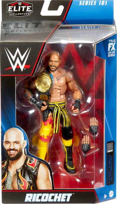 Wwe: Mattel - Elite Collection Ricochet Action Figure;