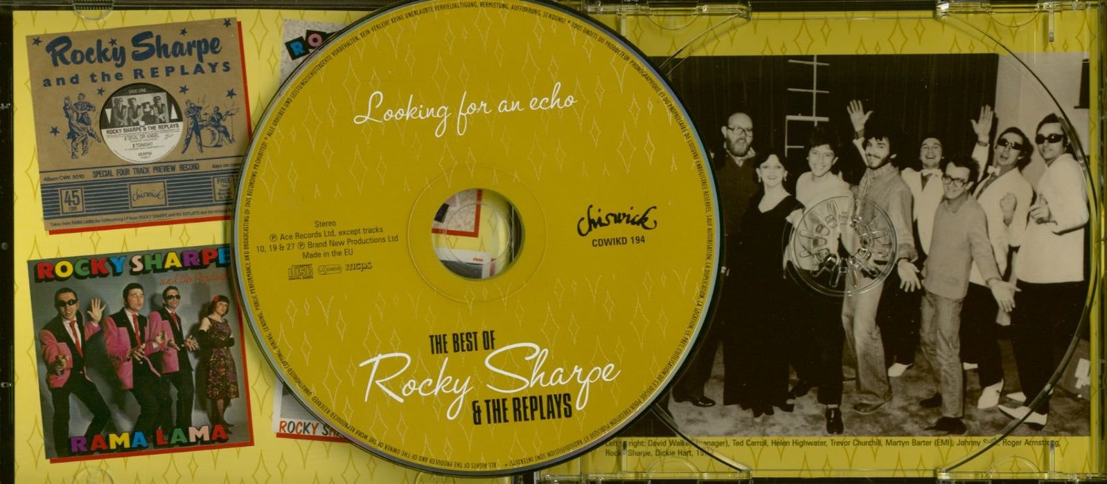 Rocky Sharpe & The Replays - Looking For An Echo: The Best Of;
