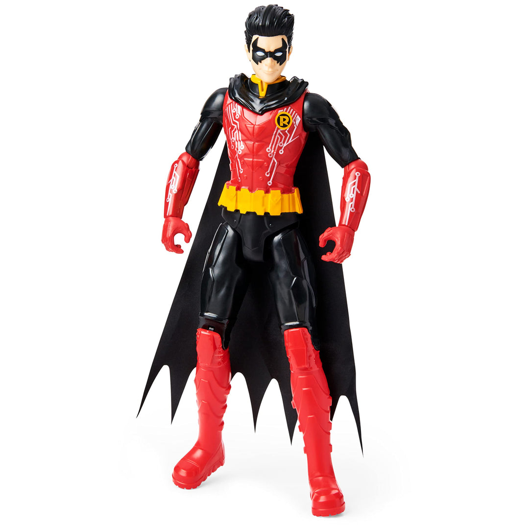 Dc Comics: Spin Master - Batman - Personaggio Robin Tech In Scala 30 Cm;