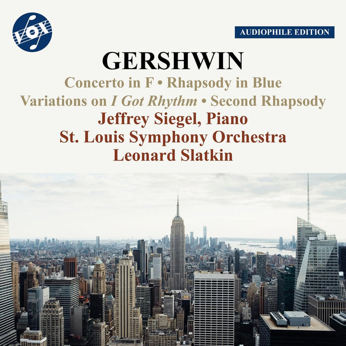 George Gershwin - Concerto In F / Rhapsody In Blue;