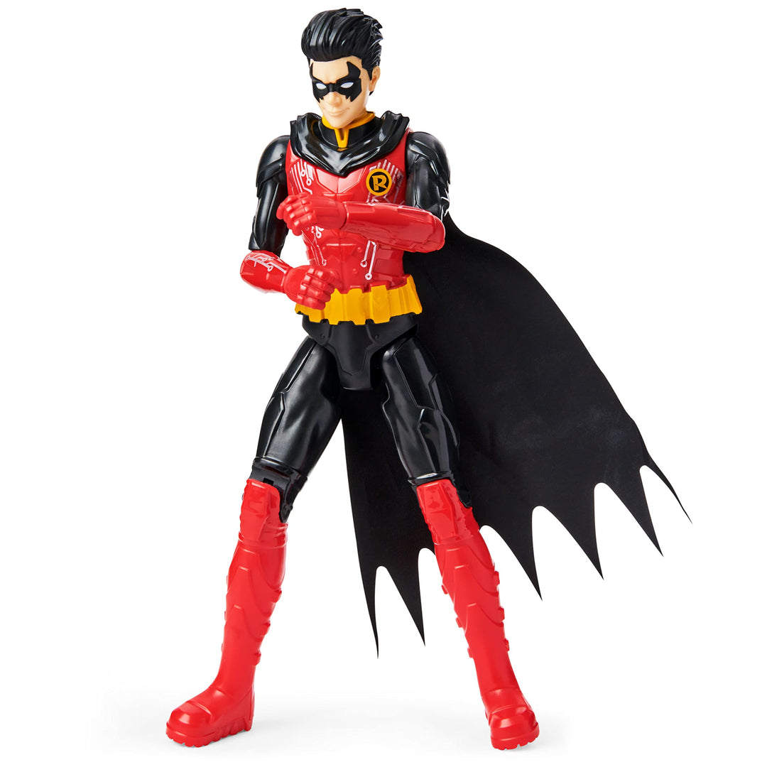 Dc Comics: Spin Master - Batman - Personaggio Robin Tech In Scala 30 Cm;