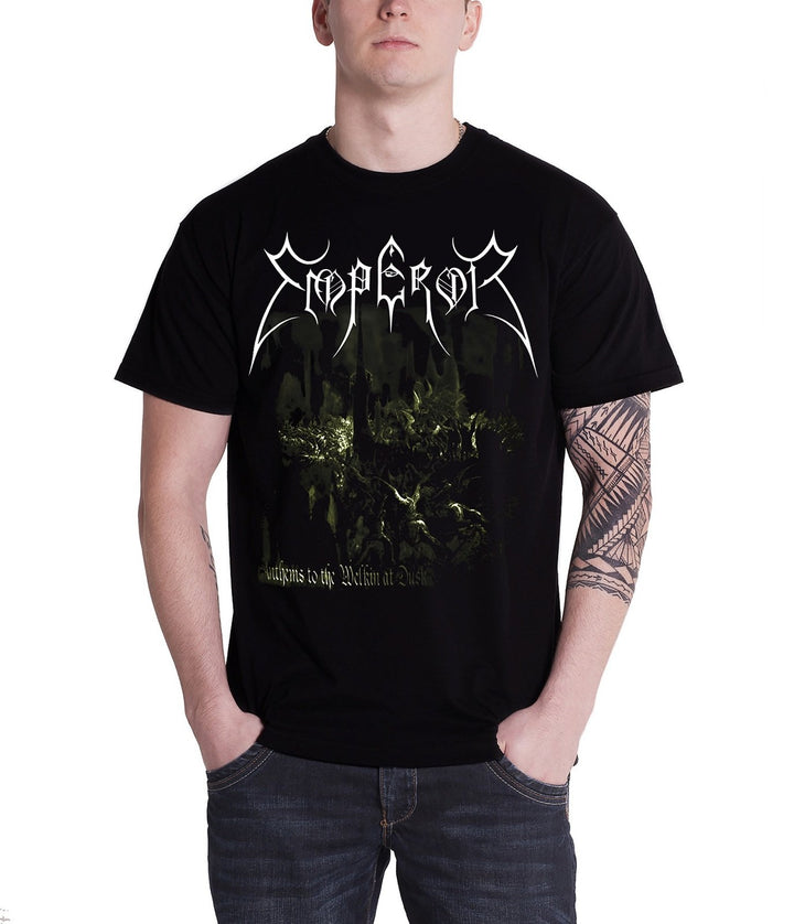 Emperor: Anthems 2014 Front & Back Print (T-Shirt Unisex Tg. L);