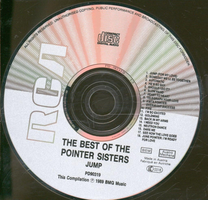 Pointer Sisters (The) - The Best Of;