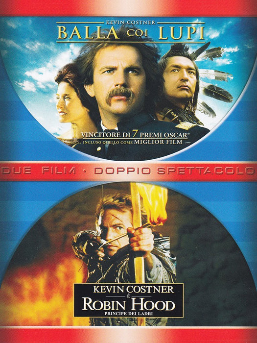 2 FILM DOPPIO SPETTACOLO: BALLA COI LUPI - ROBIN HOOD PRINCIPE DEI LADRI (DS)