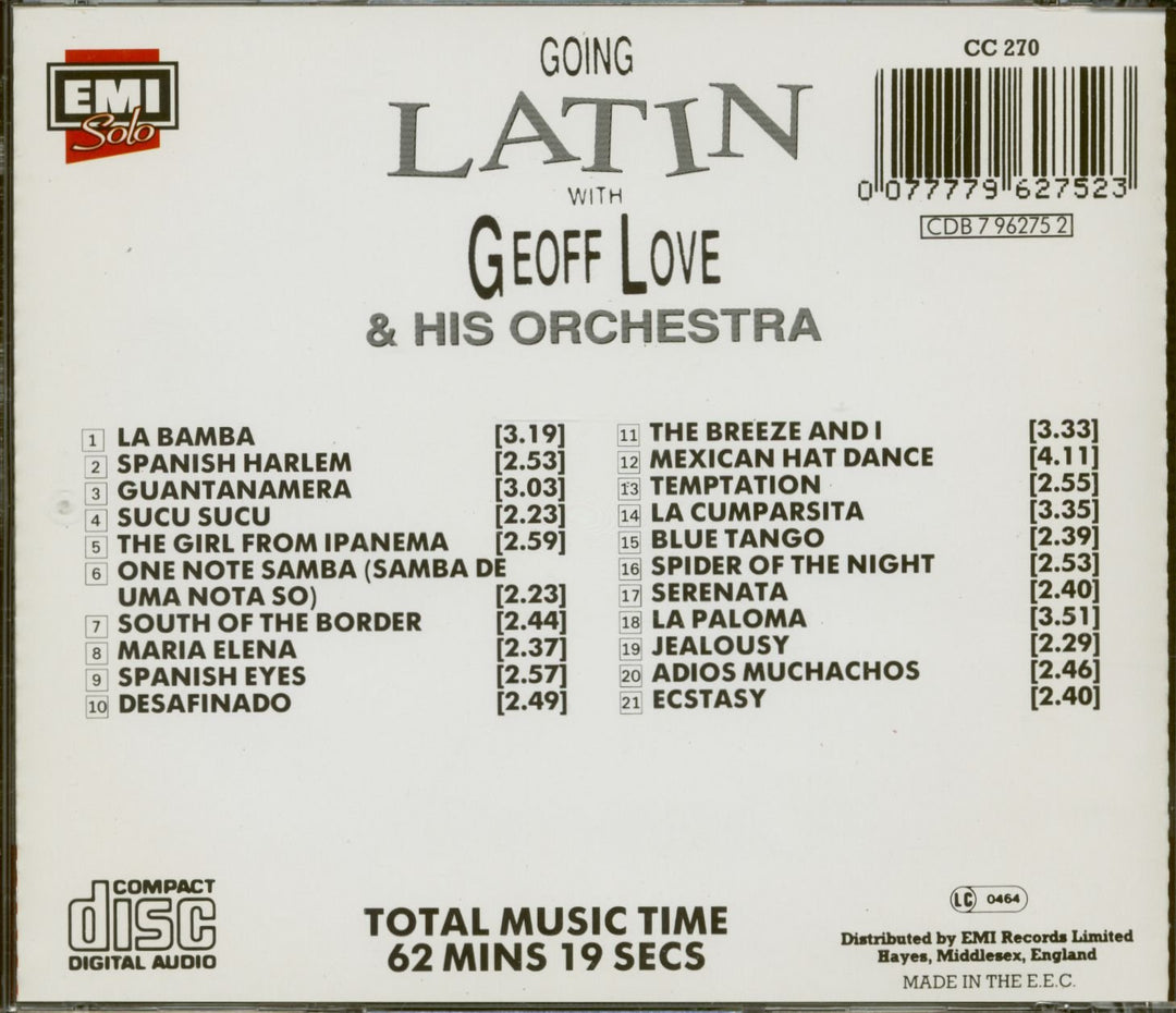 Geoff Love &amp; His Orchestra - Going Latin;