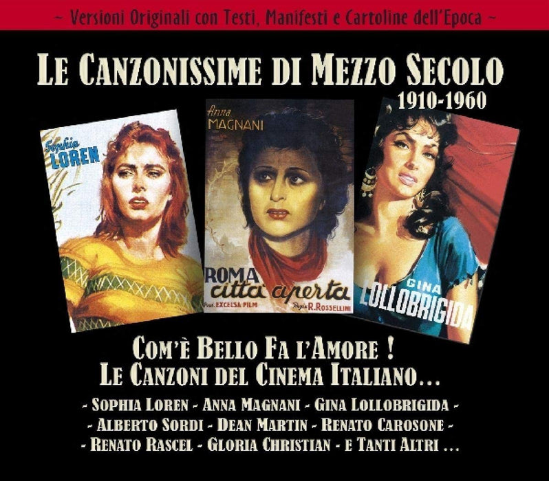 Mid-Century Songs 1910-1960: How Beautiful Love Makes! - The Songs of Italian Cinema / Various (2 CDs);
