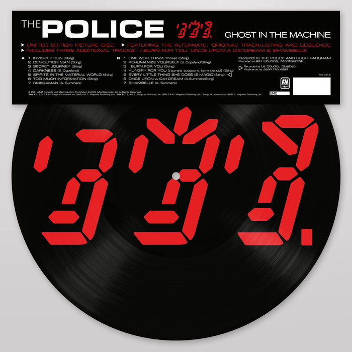 Police The - Ghost In The Machine - Picture;