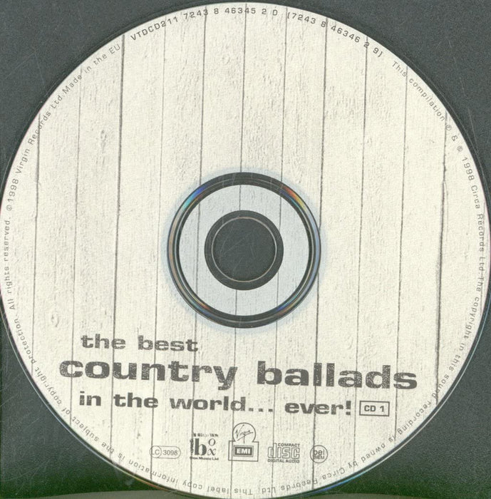 Best Country Ballads In The World... Ever! (The) / Various (2 Cd);