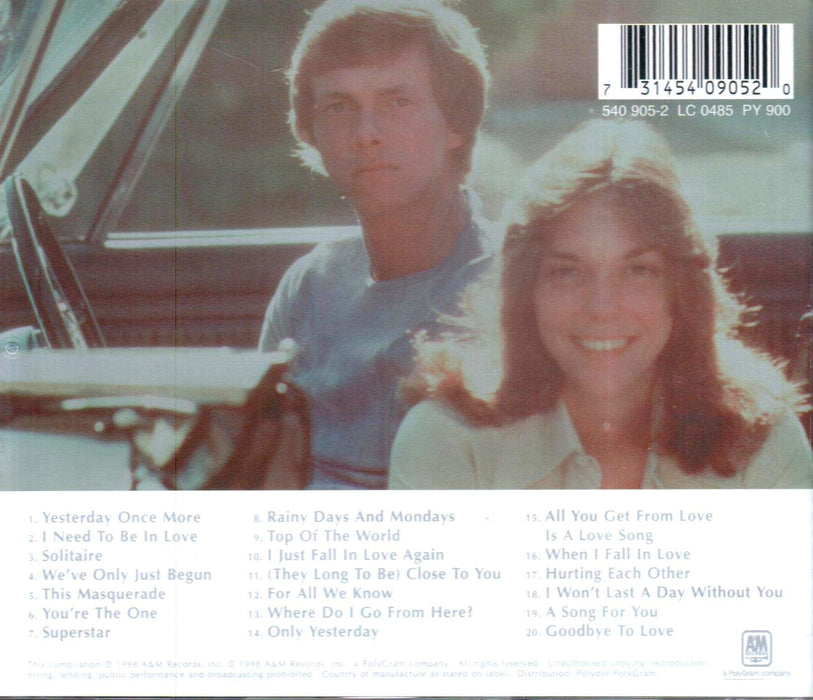 Carpenters - Love Songs;
