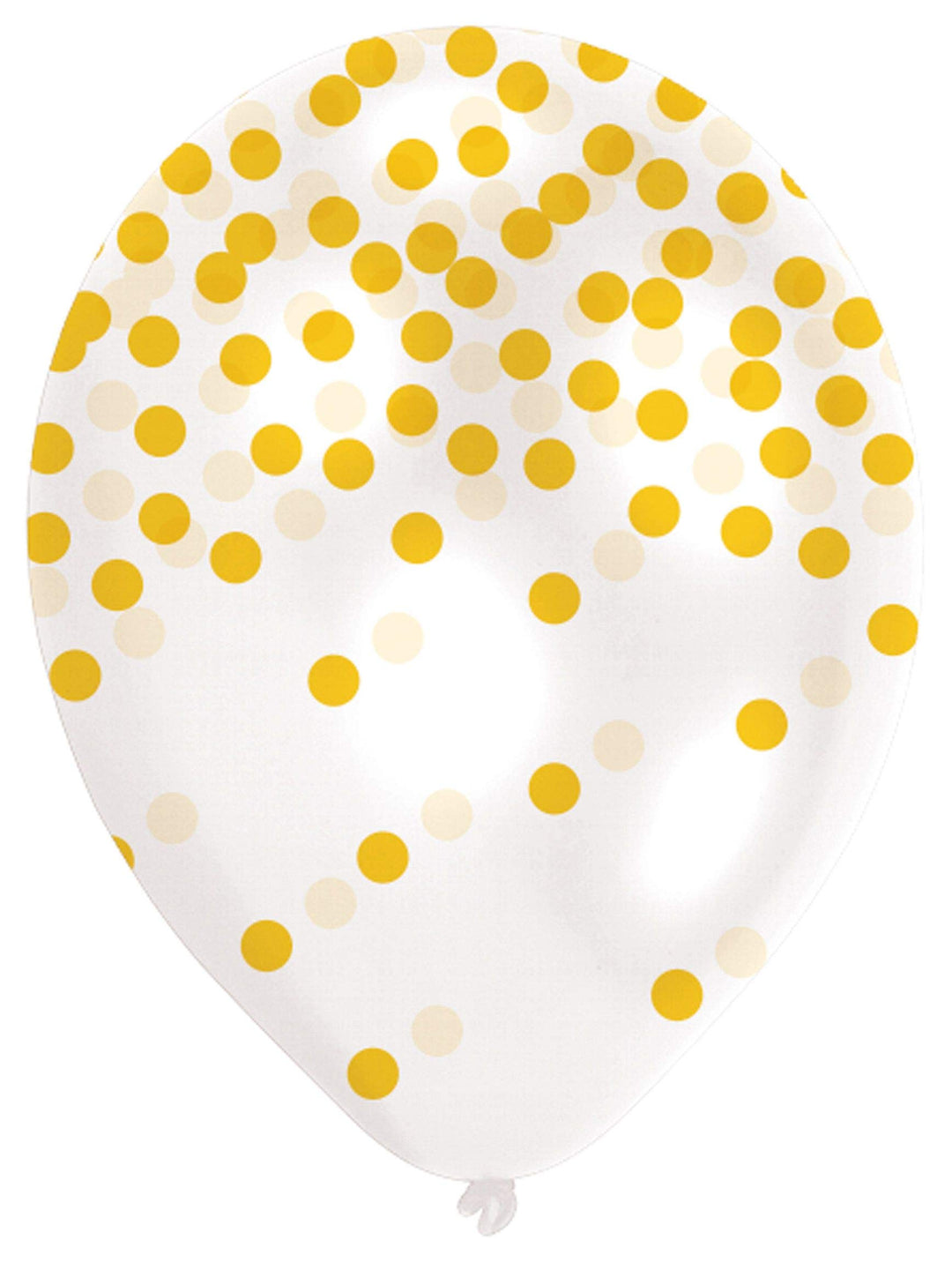 Amscan: 6 Balloons Latex "Confetti - Pastel Assorted";