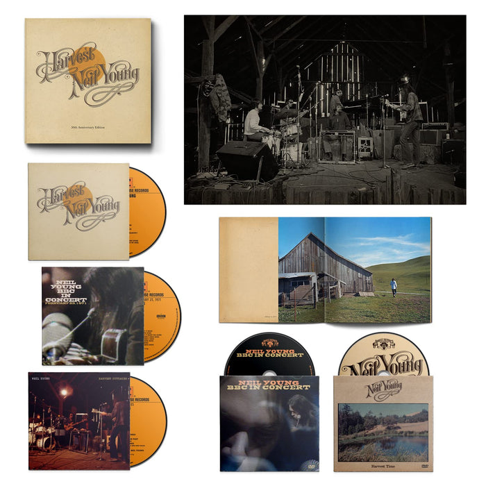 Neil Young - Harvest (3 Cd+2 Dvd);