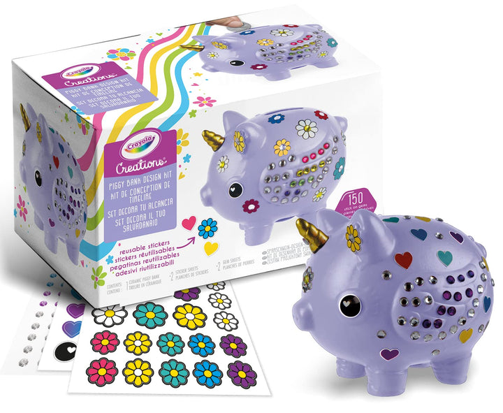 Crayola: Set Decora Il Tuo Salvadanaio Creations;