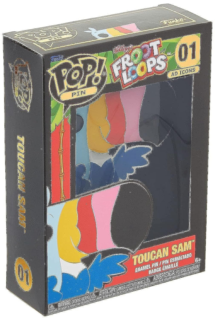 Ad Icons: Funko Pop! Pin - Fruit Loops - Toucan Sam (Enamel Pin / Spilla Smaltata);