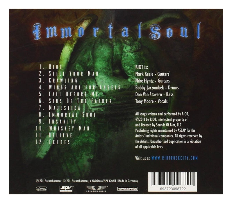 Riot - Immortal Soul;