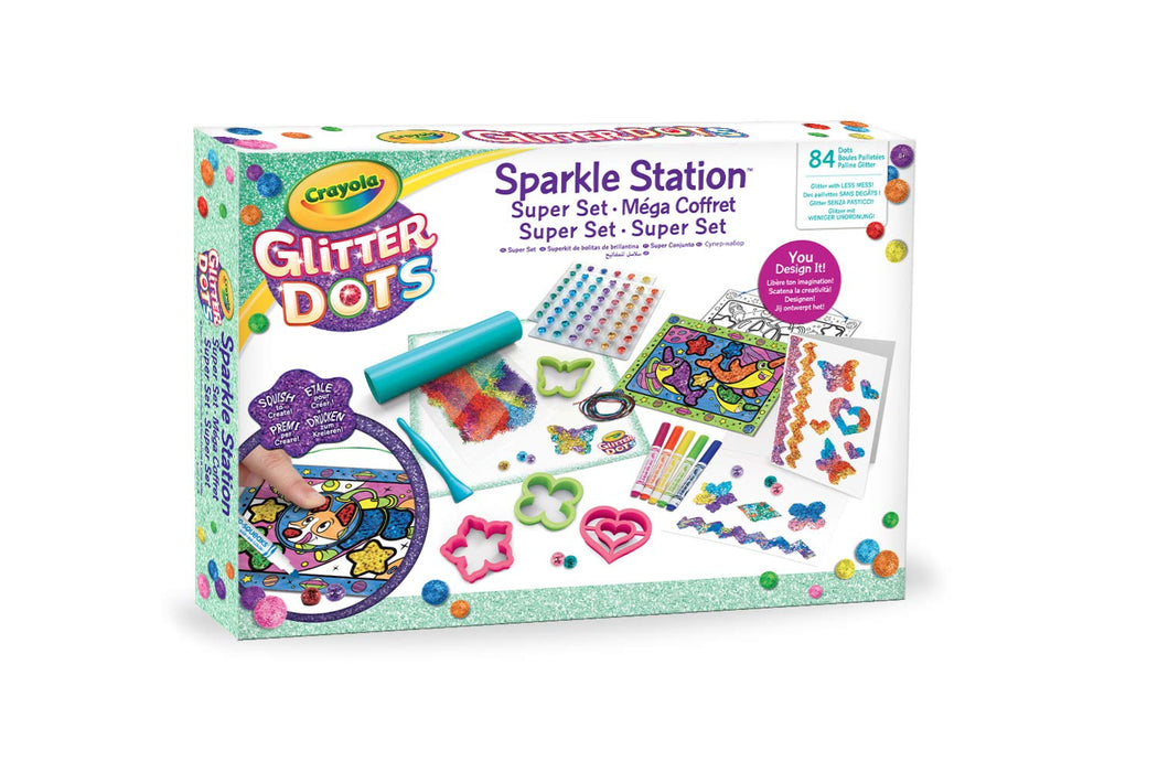 Crayola: Glitter Dots - Sparkle Station Super Set;