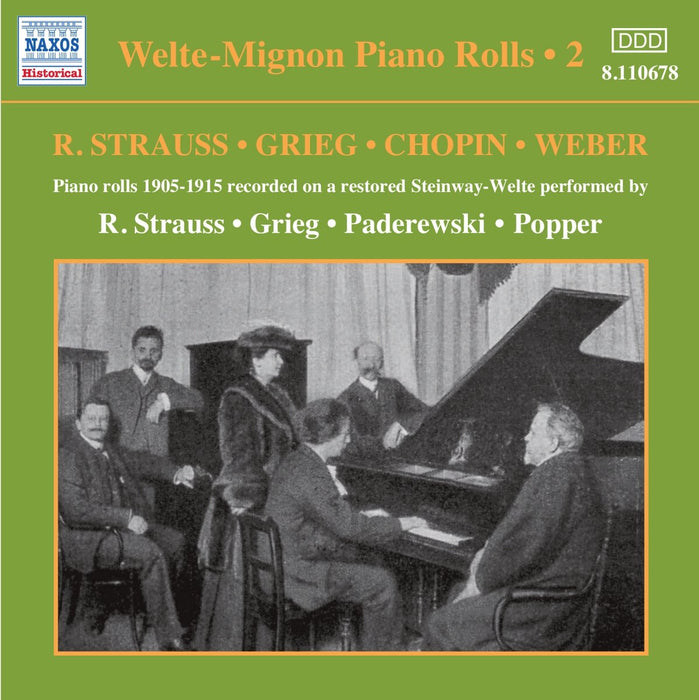 Welte-Mignon Piano Rolls: Vol.2 1905-1015;