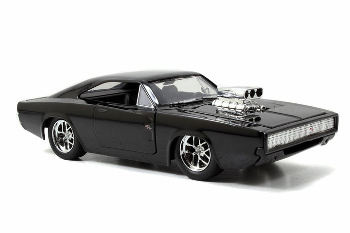 Jada Toys 1/24 1970 Dodge Charger Fast And Furious With Dom Figure;