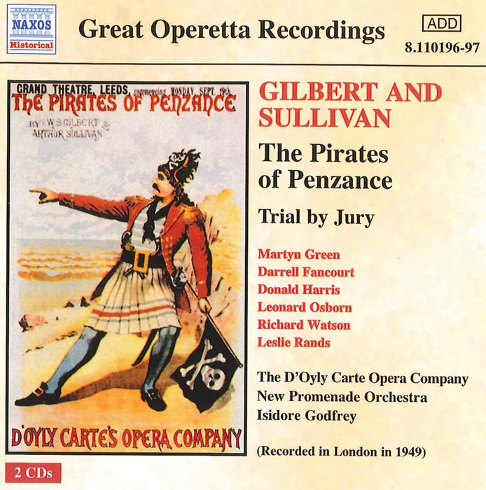 Gilbert & Sullivan - The Pirates Of Penzance, Trial By Jury (2 Cd);