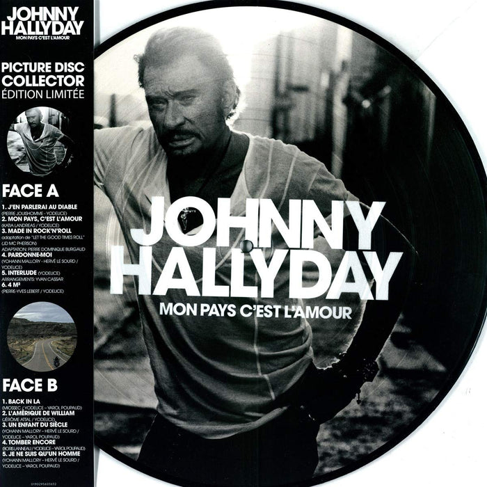 Johnny Hallyday - Mon Pays C'Est L'Amour (Picture Disc);