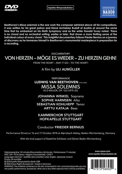 Ludwig Van Beethoven - Missa Solemnis;