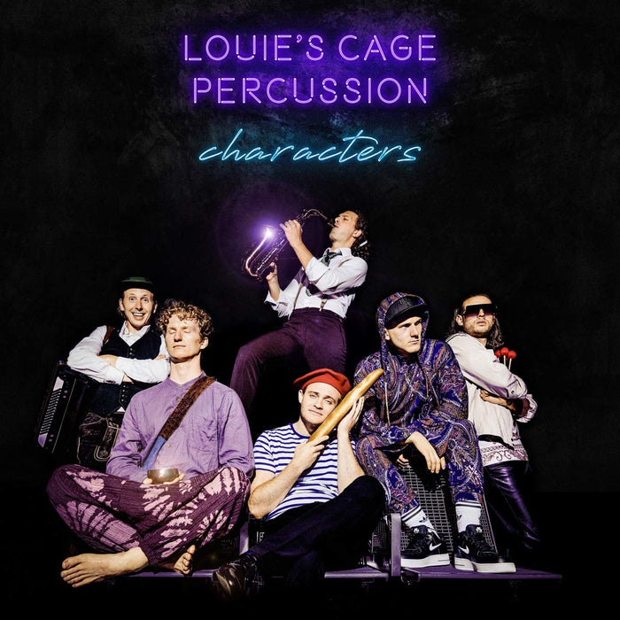Louie's Cage Percussion - Characters;