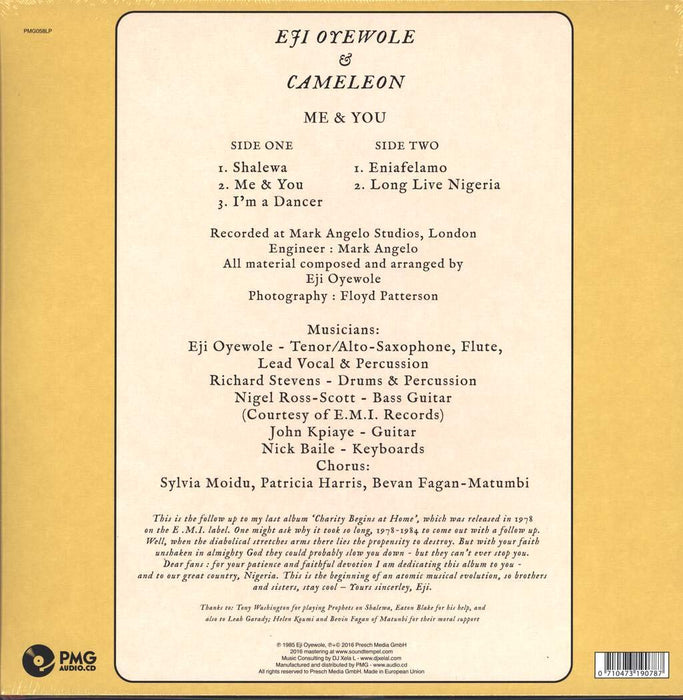 Eji Oyewole - You & Me;