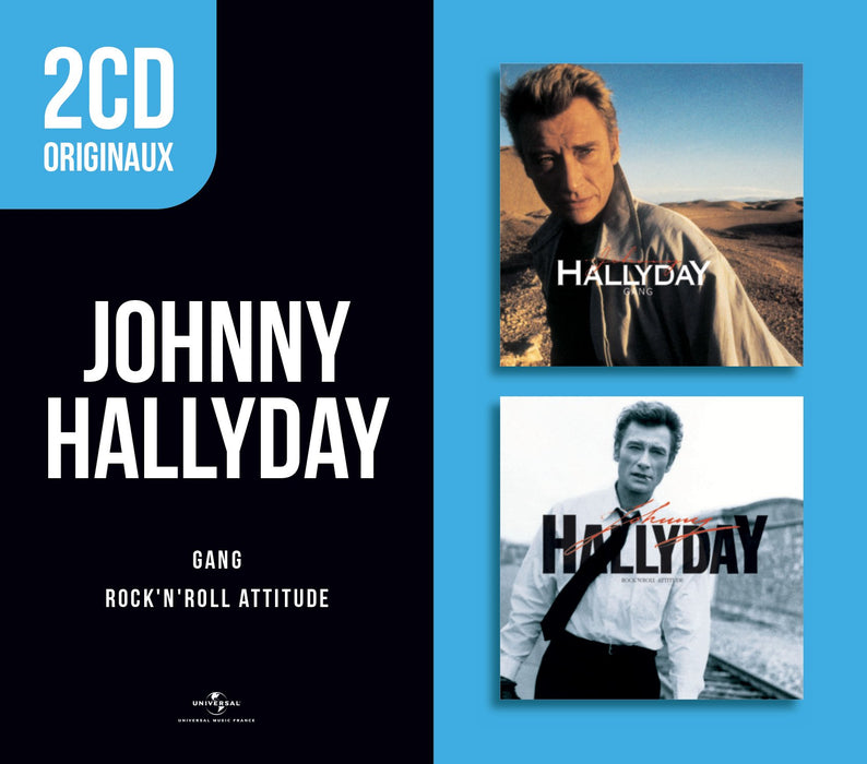 Johnny Hallyday - 2 Cd Originaux : Gang / Rock'N'Roll Attitude;