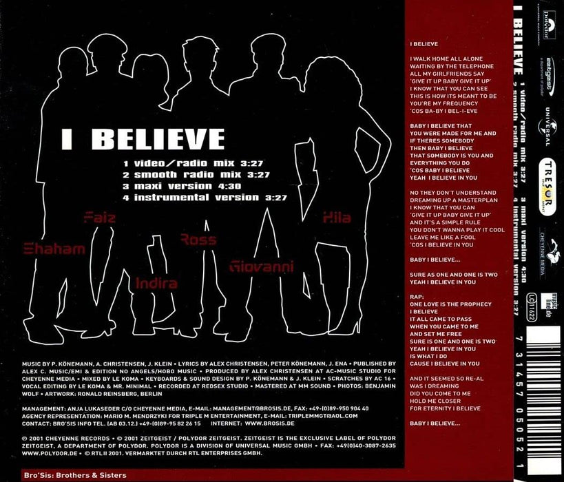 Bro'sis - I Believe;