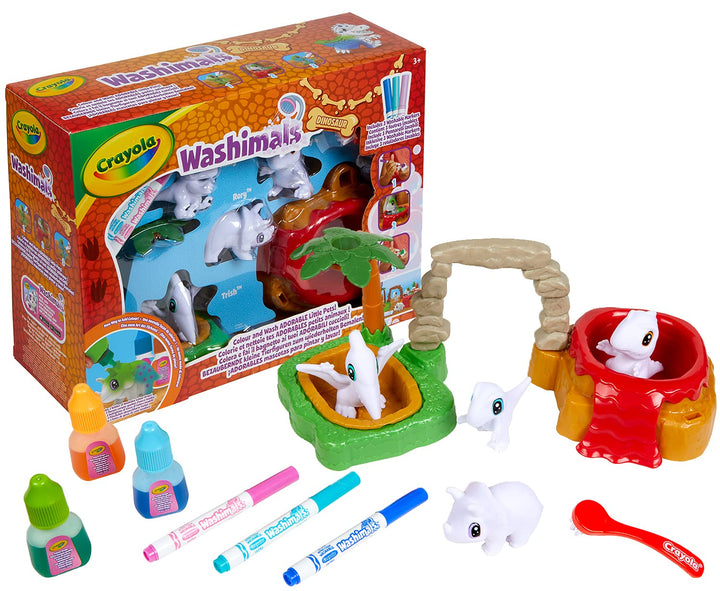 Crayola: Washimals Dinosaurs - Activity Set;