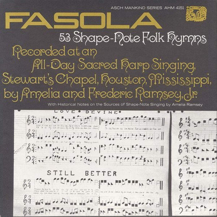 Fasola: FiftyThree ShapeNote Folk Hymns / Various;