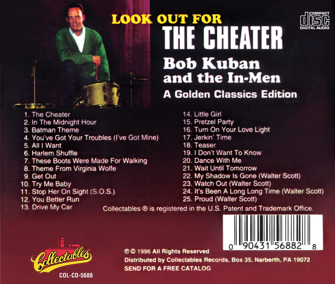 Bob & In-Men Kuban - Look Out For The Cheater - Golden Classics Edition;