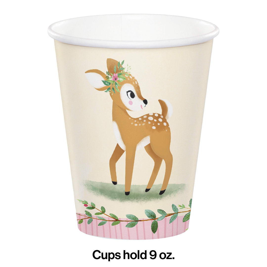 Creative Converting: 9Cup 12/8Ct Deer Little One;