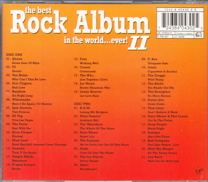 Best Rock Album In The World...Ever! 2 (The) / Various;