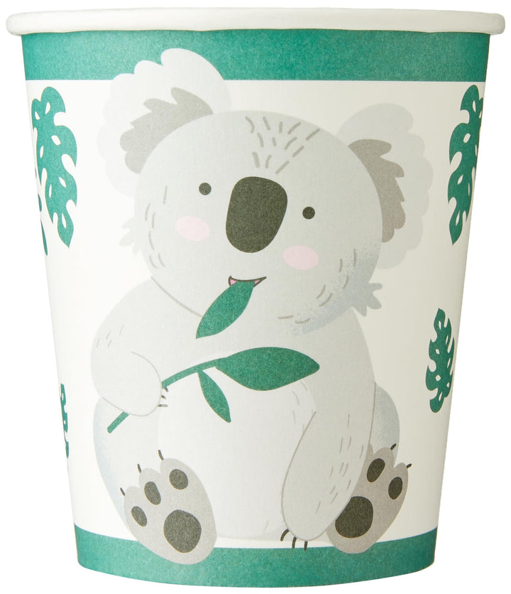 Amscan: 8 Cups Koala Paper 250 Ml Sup;