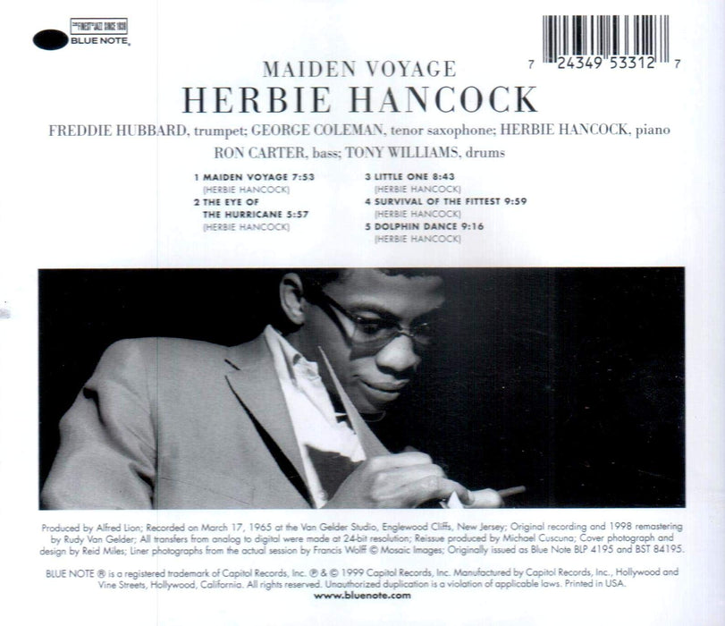 Herbie Hancock - Maiden Voyage;