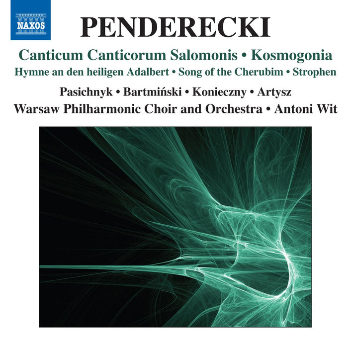 Krzysztof Penderecki - Canticum Canticorum Salomonis - Kosmogonia, Strophen;