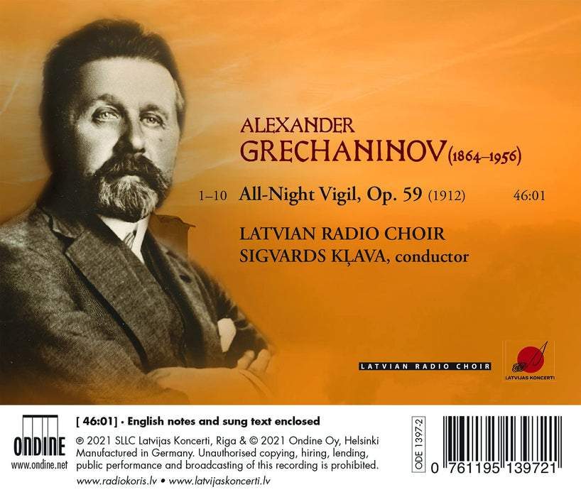 Alexander Grechaninov - All-Night Vigil;